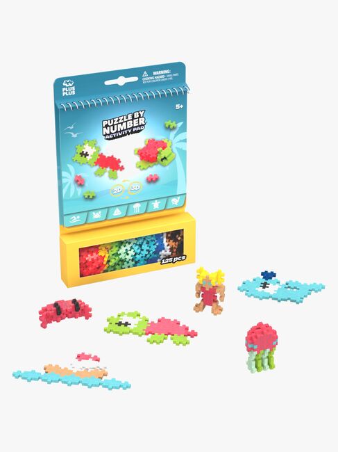 Plus-Plus Activity Pad Ocean And Beach Byggesett