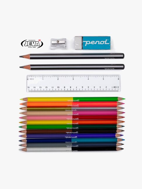 Jeva One-Zip Pennal, Rainbow Mermaid