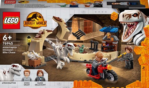 LEGO Jurassic World 76945 Motorsykkeljakt På Atrociraptor