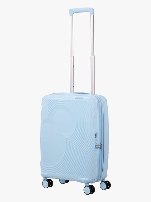 American Tourister Mickey Magic Spinner Koffert 37-44L, Pastel Blue
