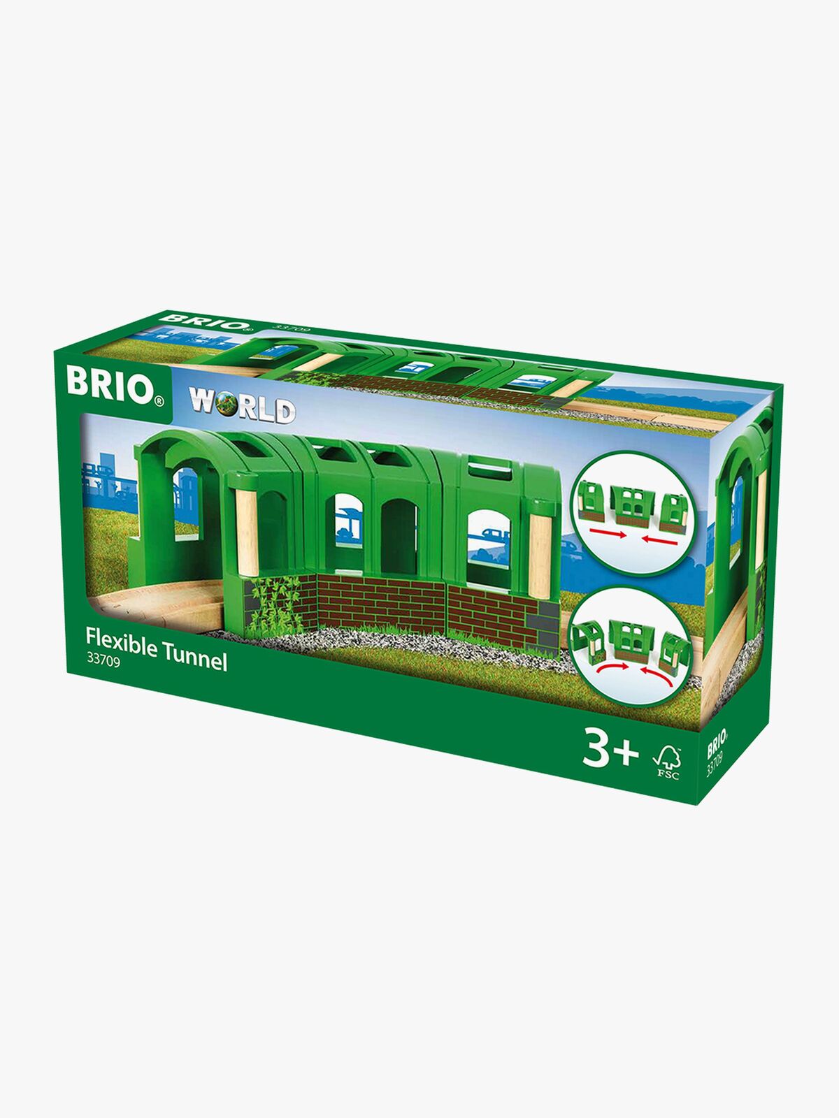 BRIO 33709 Fleksibel Tunnel