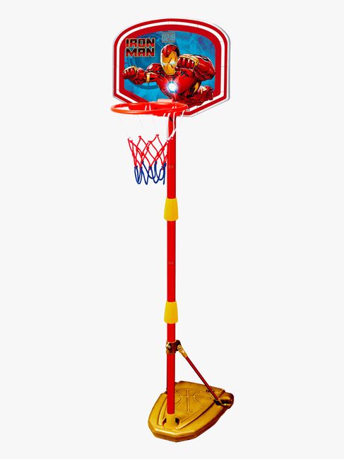 Marvel Iron Man Basketballstativ med Lys- og Lydeffekt 100-160 cm