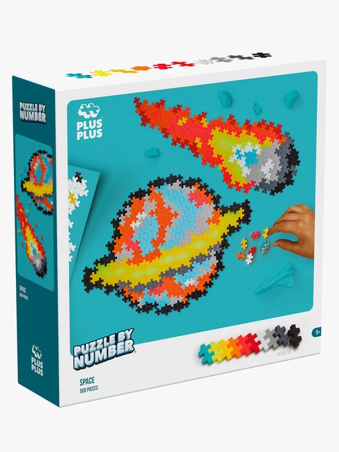 Plus-Plus Puzzle By Number Verdensrommet 500 Deler