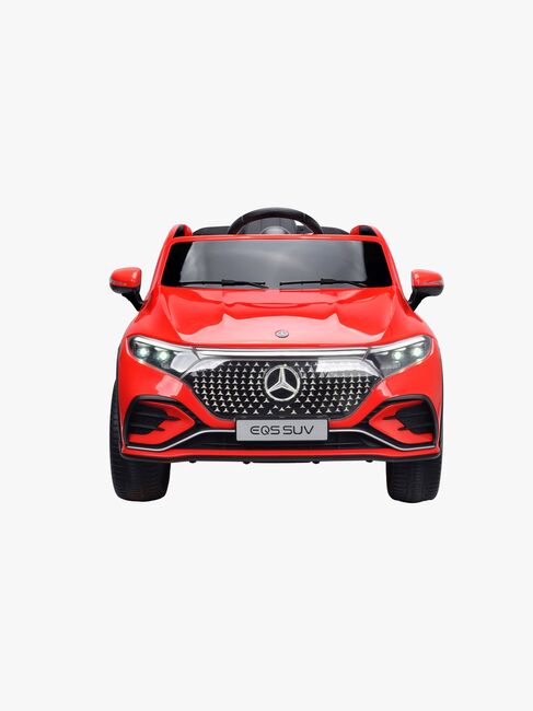 Mercedes-Benz EQS SUV Elbil, Rød