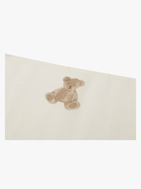 Jollein Musselinteppe 3-Pack, Teddy Bear