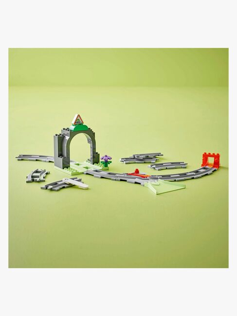 LEGO DUPLO Town 10425 Utvidelsessett med togtunnel og skinner