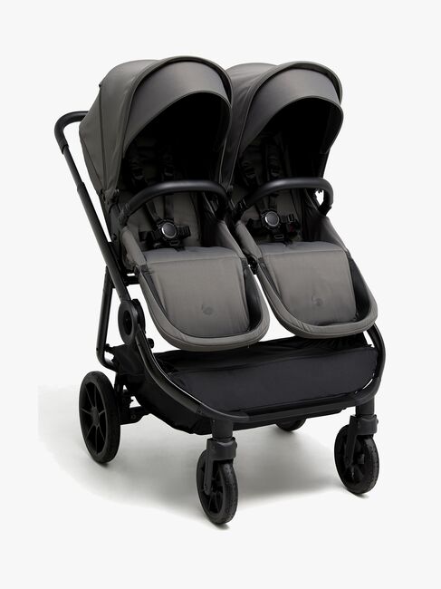 Beemoo Pro Twin 2 Søskenvogn, Mocha Grey