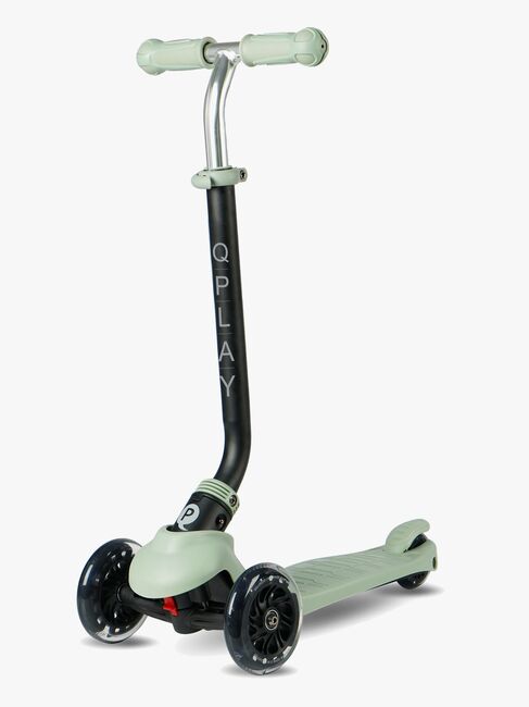 QPlay Sema Pro 5-in-1 3-hjuls Sparkesykkel, Grønn