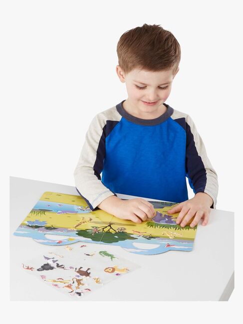 Melissa & Doug Klistremerkebok Safari 42 Stk