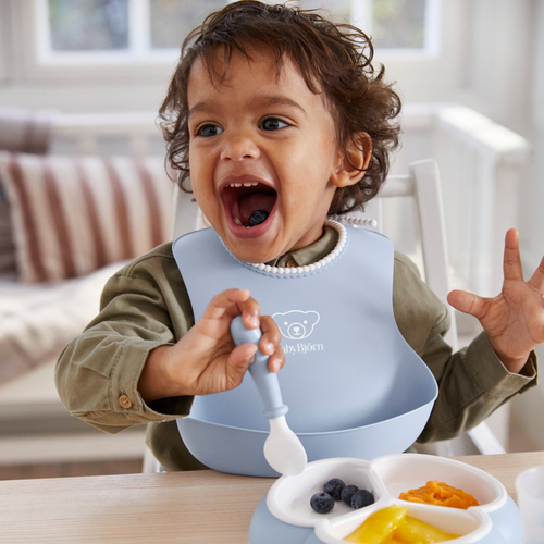 Babybjörn Smekker 2-pack, Blekgrønnn/Blekblå