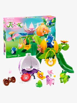 BRIO Flora 36240 Lekesett Blomsterlandsby