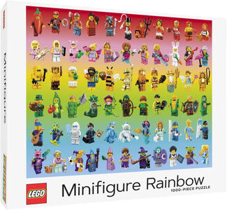 LEGO Puslespill Minifigure Rainbow 1000 Brikker