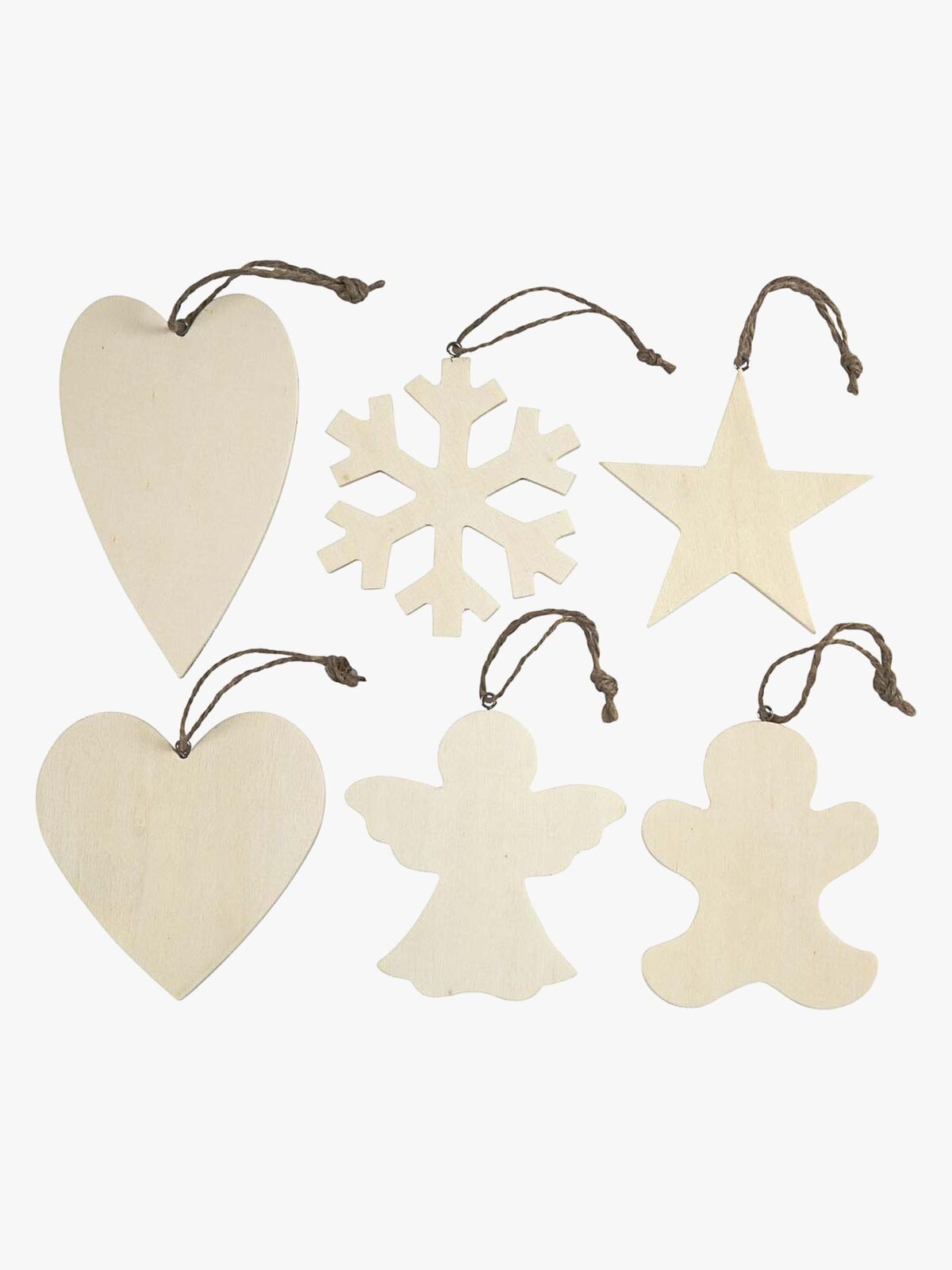 Creativ Company Hobbysett Juleoppheng Vinter 6-pack