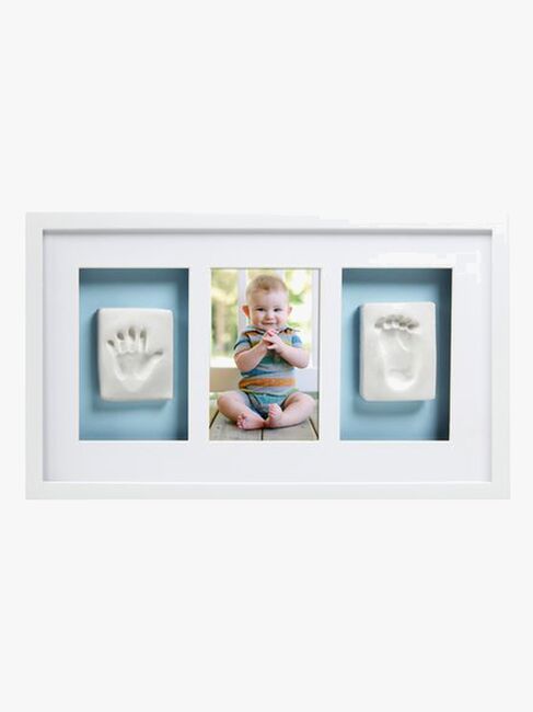 Pearhead Babyprints Deluxe Fotoramme Trippel, Hvit