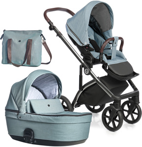 Nordbaby Nord Active Plus Duovogn, Arctic Slate