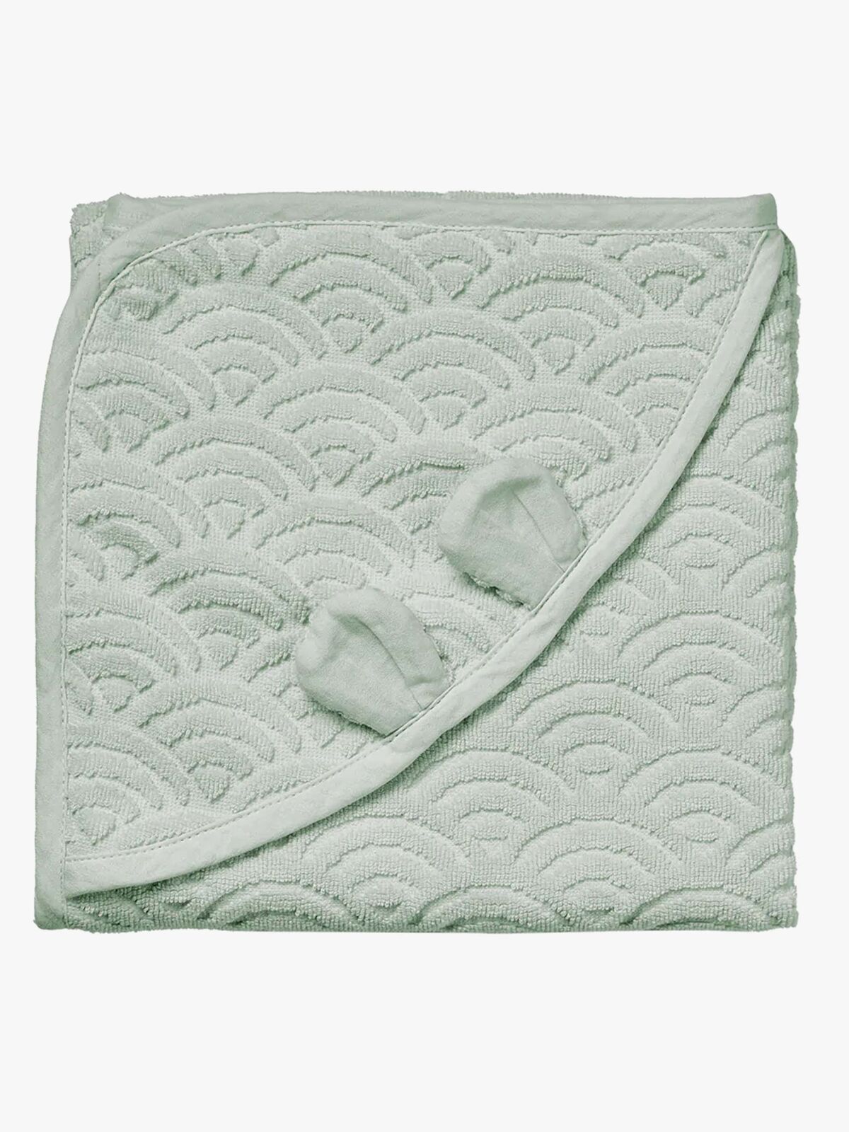 Cam Cam Copenhagen Junior Håndkle med Hette, Green