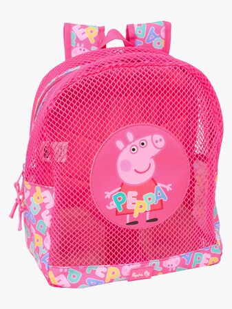 Peppa Gris Anti-Sand Ryggsekk 13L, Rosa