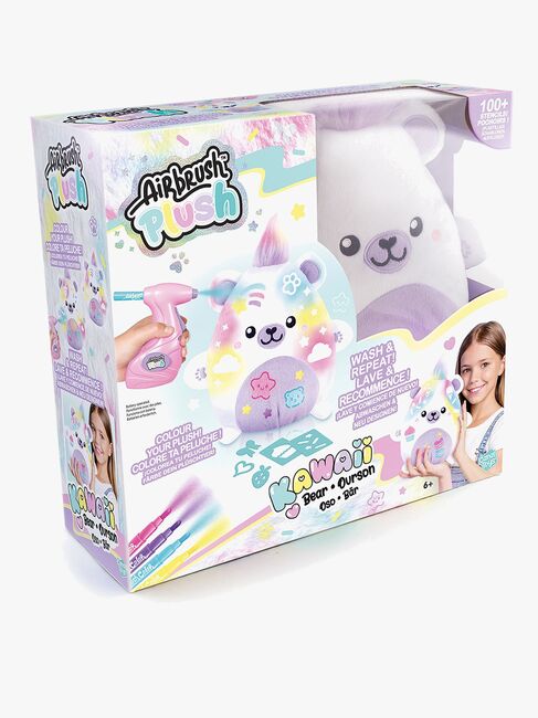 Canal Toys Airbrush Plush Kosedyr Kawaii Bear 17 cm