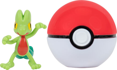 Pokémon Clip'N Go Treeko & Poké Ball Figursett