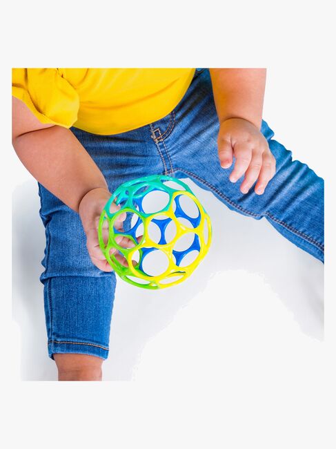 Oball Classic Bold Ball, Blå/Grønn