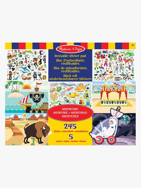Melissa & Doug Klistremerkebok Eventyr 245 Stk