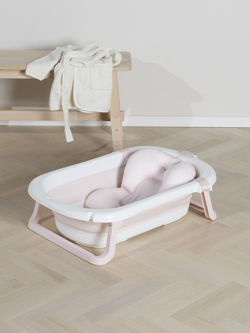 Beemoo CARE Assist Badebalje inkl. Badestøtte, Pink