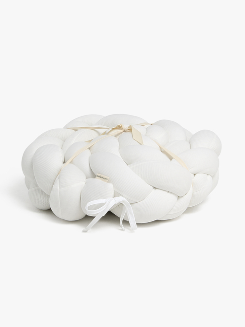 BimbiDreams  Flettet Sengekant, Hvit