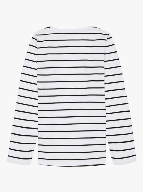 Luca & Lola Fanny Langermet Topp 2-pack, Grey Melange/Stripes
