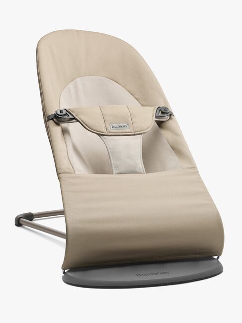 BabyBjörn Balance Soft Vippestol Vevet, Khaki/Beige
