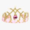 Den Goda Fen Kostyme Tiara Fløyel, Rosa