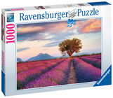 Ravensburger Puslespill Lavendel-lengder, 1000 Brikker