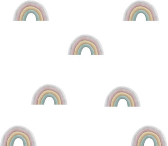 Stickstay Veggklistremerke Mini Rainbows, Joy