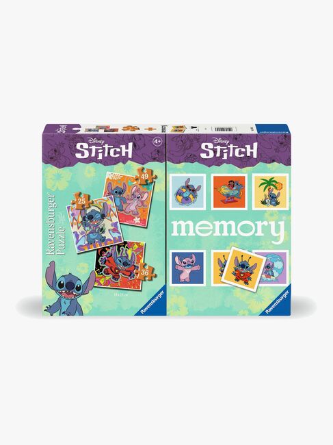 Ravensburger Disney Lilo & Stitch Puslespill 3-in-1 + Memory