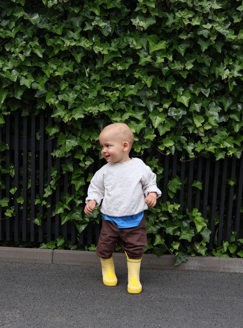 Babblarna Bibbi Gummistøvler, Gul