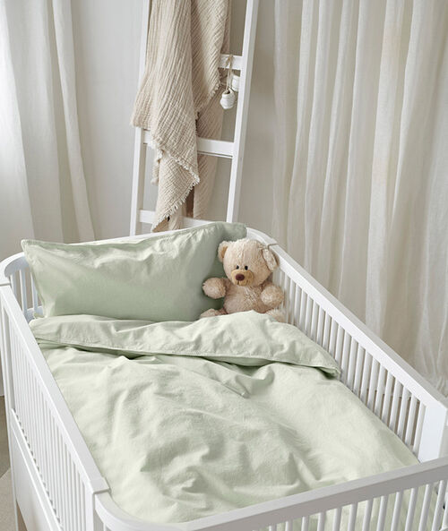 Borganäs Sengesett Sprinkelseng Humble 100 x 130 2-delt, Grønn