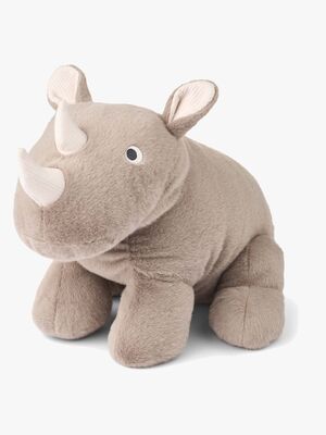 LIEWOOD Barnaby Neshorn Kosedyr 30 cm, Stone Beige