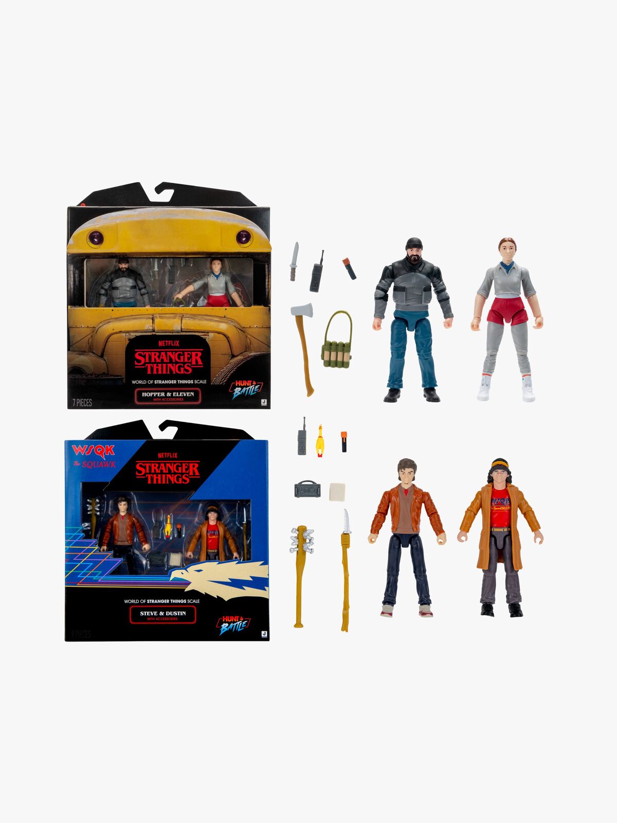 Stranger Things Figursett Core 2-Pakk, Blandet