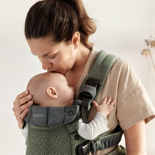 BabyBjörn Harmony Bæresele 3D Mesh, Mørkegrønn