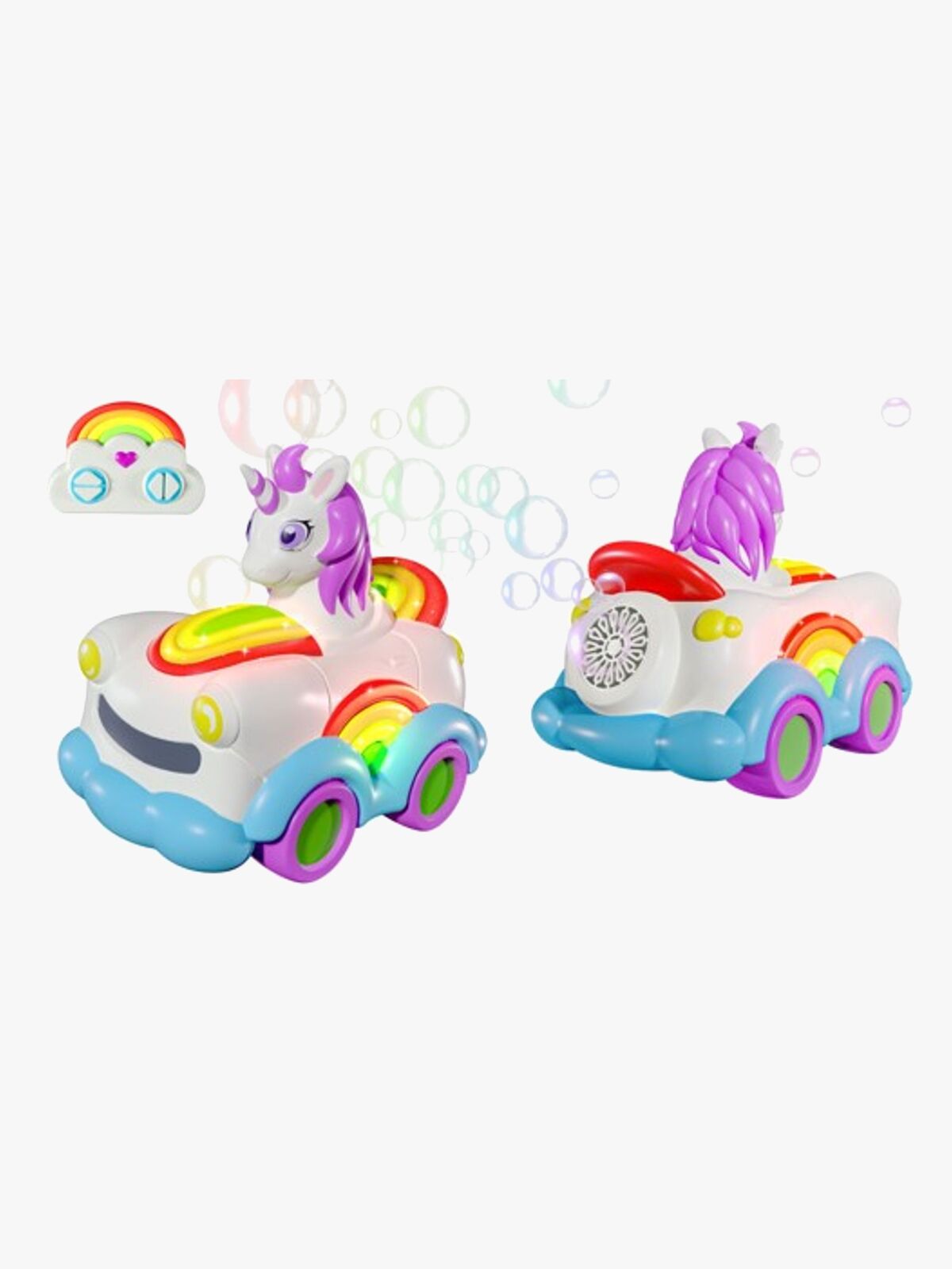 Syma REVOLT Radiostyrt Såpeboblebil Enhjørning