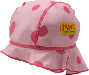 Swimpy UV-hatt Pippi Langstrømpe, Rosa