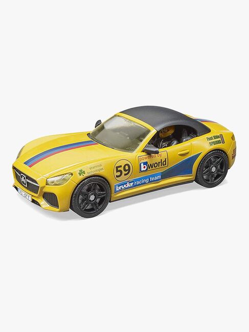 Bruder RAM 2500 Power Wagon Inkl. Tilhenger Med BRUDER Roadster Racing Team 