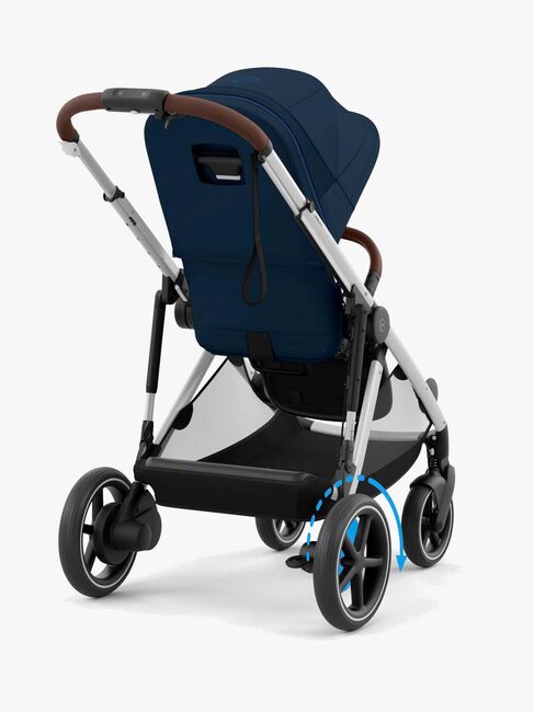 Cybex e-GAZELLE S Sportsvogn, Ocean Blue/Silver