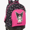 Hello Kitty Kuromi  Kompakt Koffert 33L, Rosa/svart