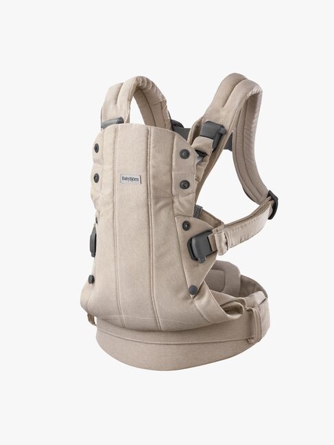 BabyBjörn Harmony Bæresele Vevd, Light Beige Melange