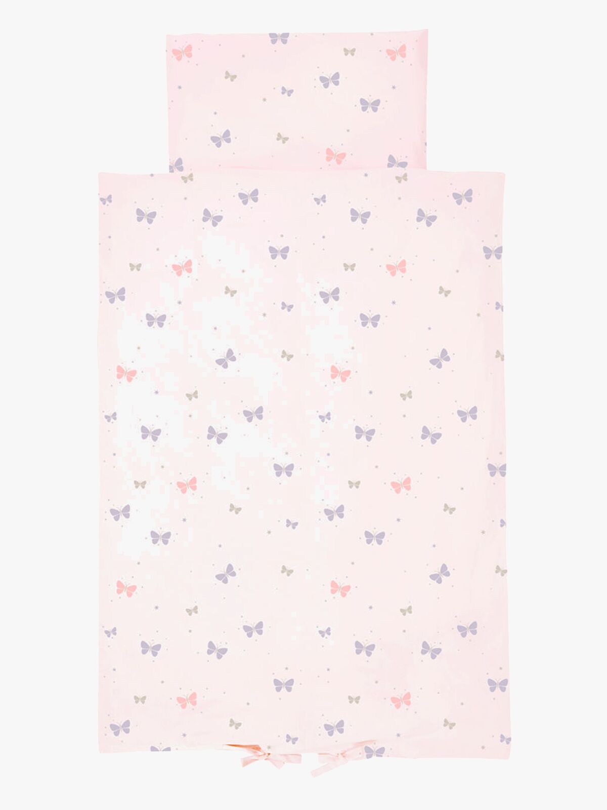 Vanilla Copenhagen Sengesett Junior 100x130, Butterfly