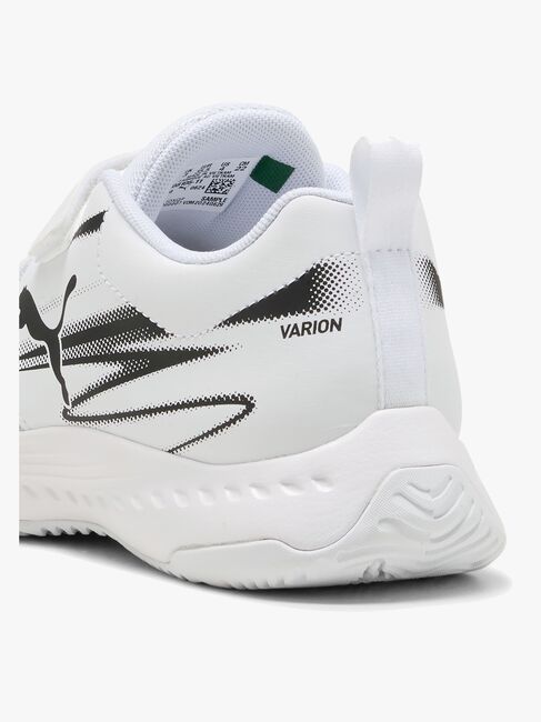 Puma Varion II V Jr Treningssko, White/Black