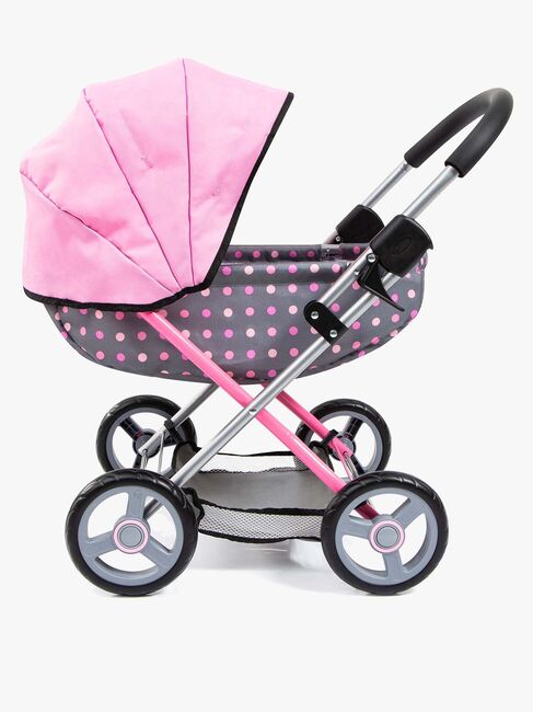 Bayer Design Dukkevogn Cosy, Grå/Rosa