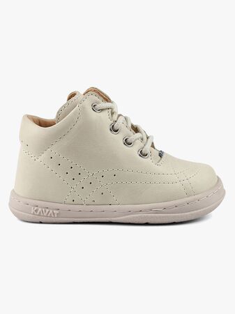 Kavat Edsbro Barefoot Lære-å-gå-sko, Off White