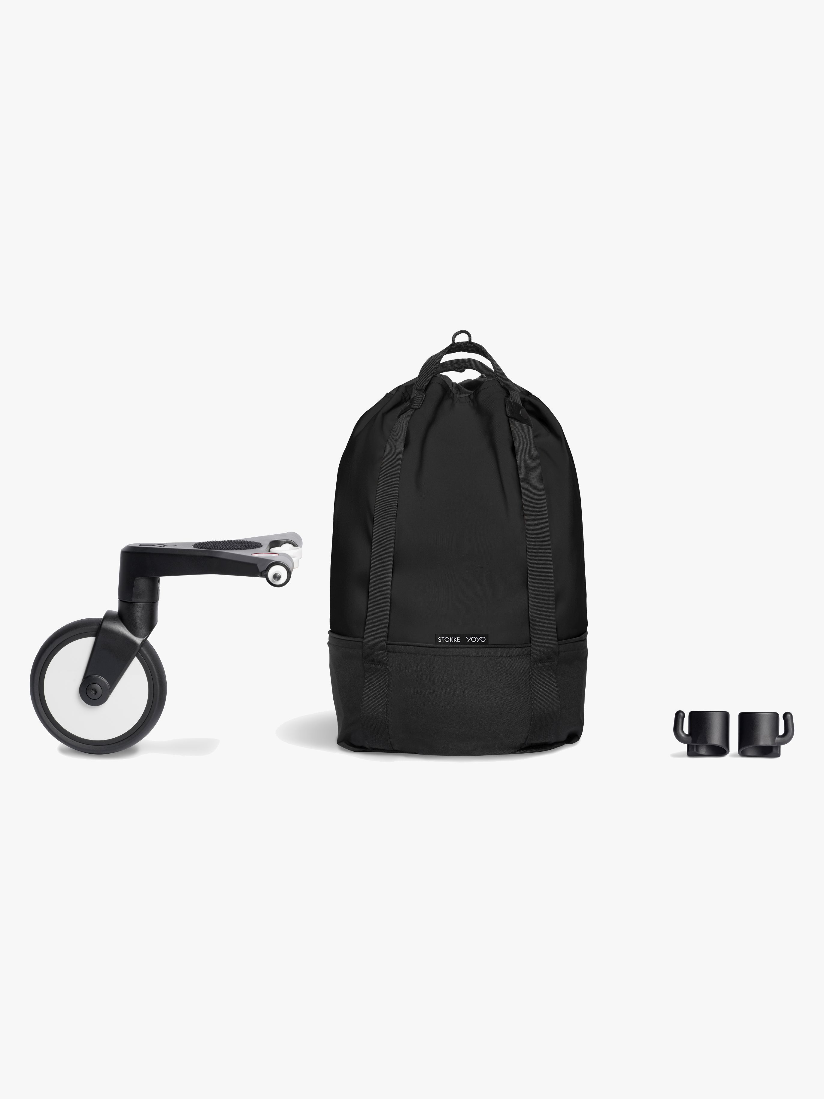 Stokke YOYO Barnevognsveske, Black - Organizers