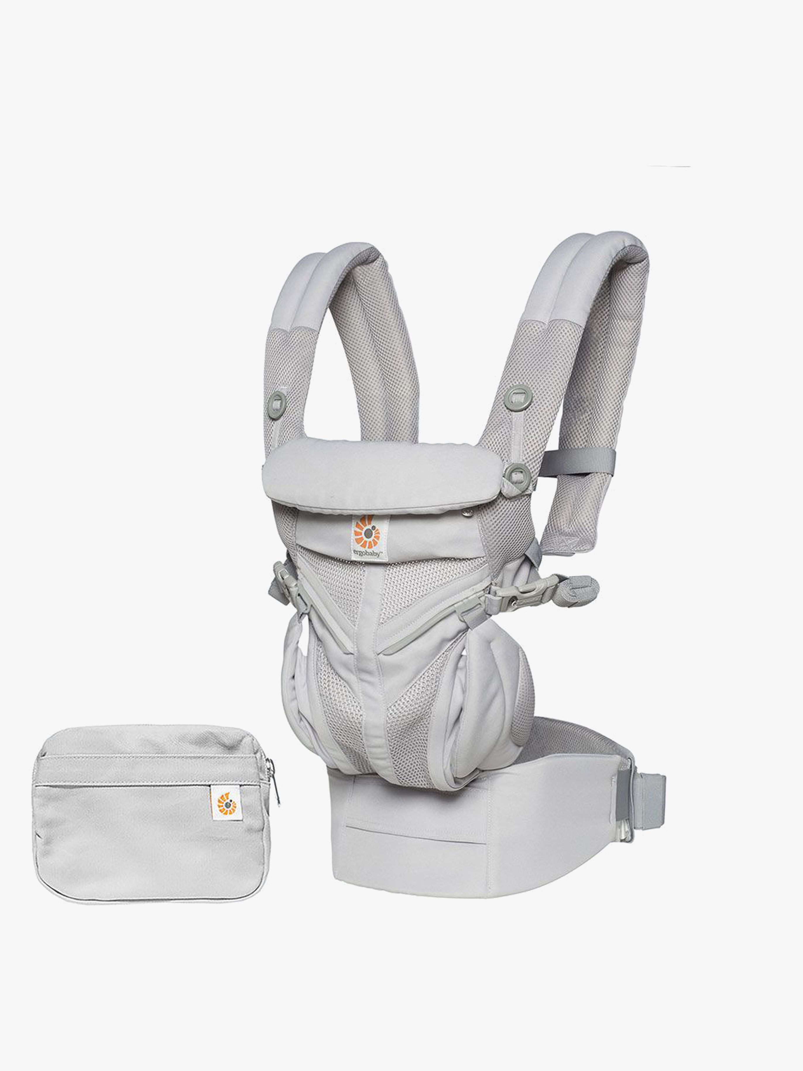 Ergobaby Omni 360 Cool Air Bæresele, Grå - Bæreseler